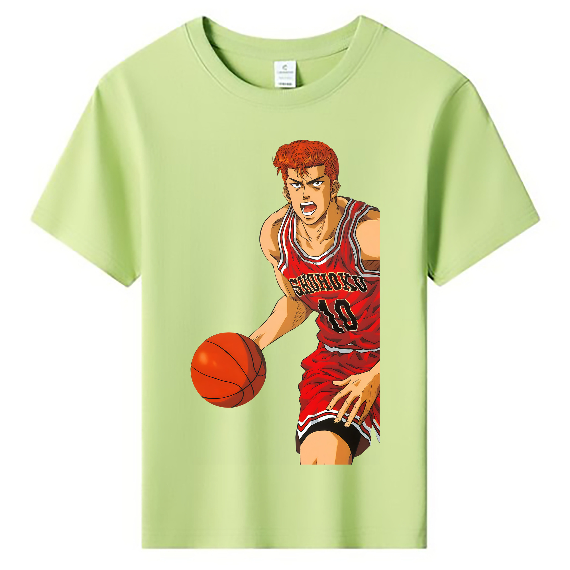 （画像用） SLAM DUNK／スラムダンク 綿100％キッズTシャツ（フロントプリント）